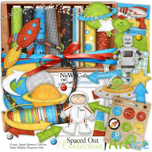 Scrap - Spaced Out Collection PNG and JPG