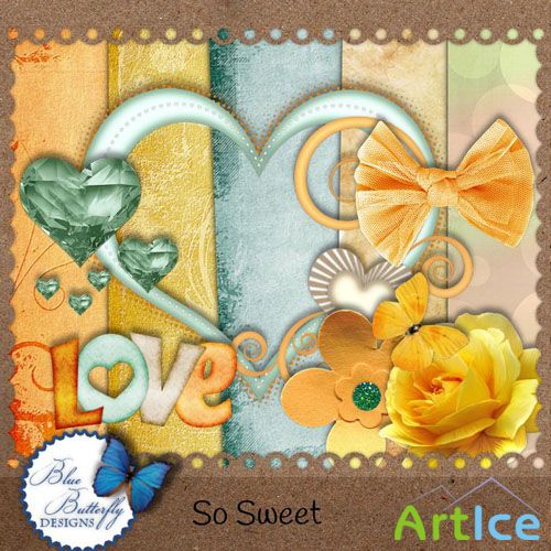 Scrap - So Sweet PNG and JPG