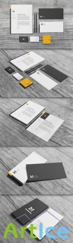 CreativeMarket - Chroma - Stationery Set