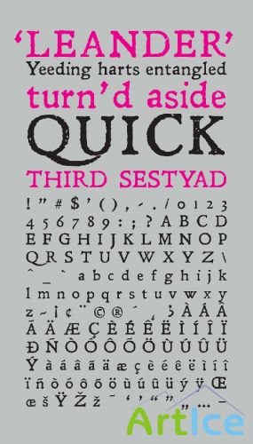 Leander TrueType Font