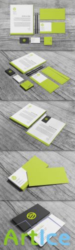 CreativeMarket - Algorithm - Stationery Set