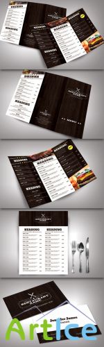 CreativeMarket - Modern Restaurant Menu Package