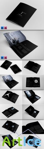 CreativeMarket - Annual Report & Brochure Template