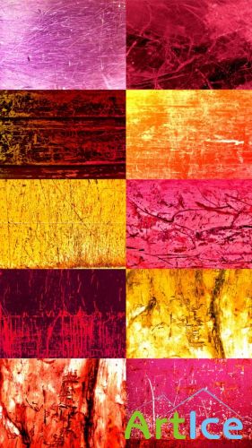 Coloured Grunge Textures JPG Files