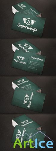 Creativemarket - Vintage Business Cards + Free Logo!