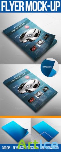 Creativemarket - Flyer Mock-up