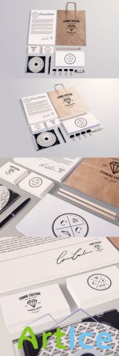 Stationery Mock up Templates Collection 1