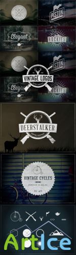 CreativeMarket - Vintage Logos - Volume 2