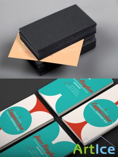 Realistic Business Card Mockup Vol 1