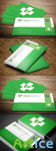 CreativeMarket - Pharmacy Business Card