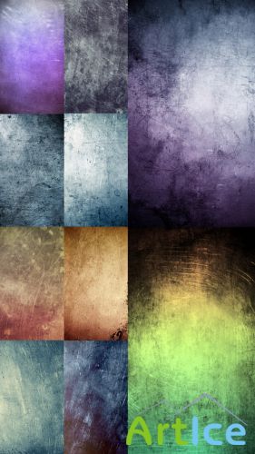 12 Metal Textures JPG Files