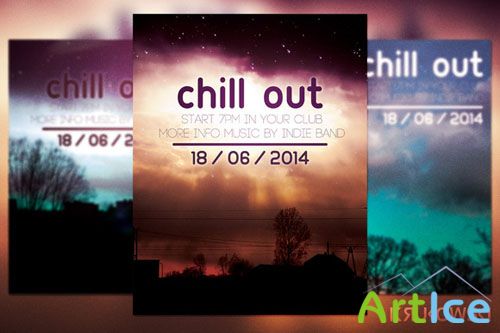 CreativeMarket - Chill out Flyer 39470