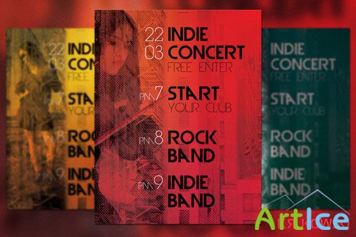 CreativeMarket - Concert Flyer