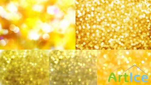 Gold Tinsel set Textures