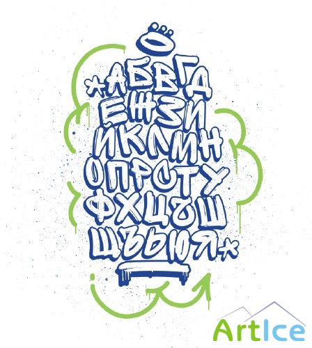 Sprite graffiti Font