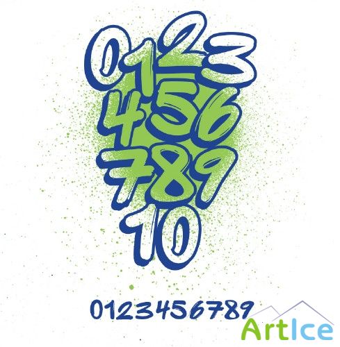 Sprite graffiti Font