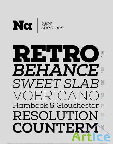 Nexa Slab Font