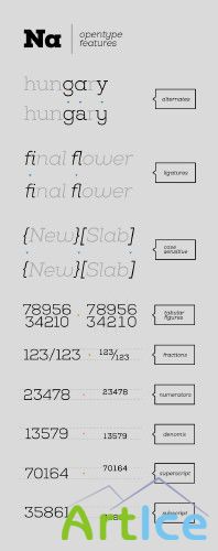 Nexa Slab Font