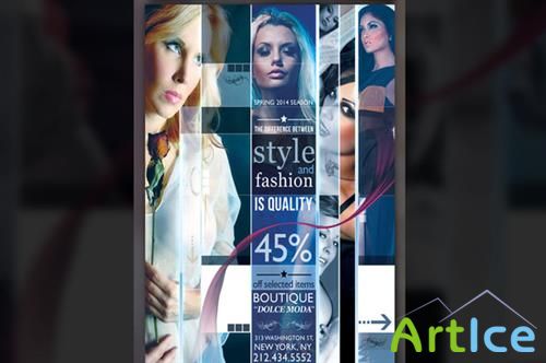 CreativeMarket - Modern Fashion Flyer