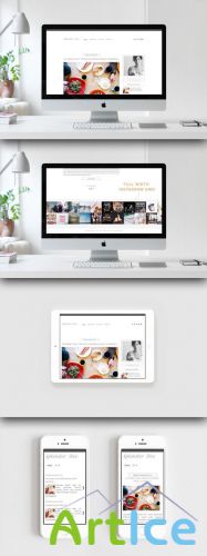 CreativeMarket - Premade Blogger Template / Splendor