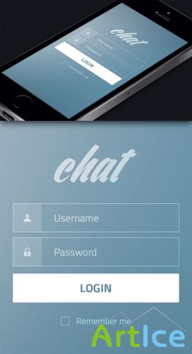 CreativeMarket - App Login Screen 29899