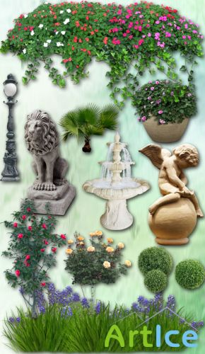 The Summer Garden PNG Files