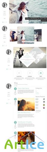 CreativeMarket - Peace - PSD Template 20994