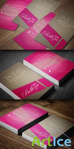 CreativeMarket - Spa Business Card