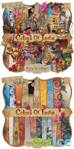 Scrap - Colors of India PNG and JPG