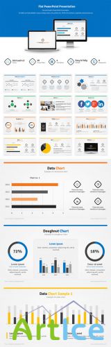 CreativeMarket - Flat PowerPoint Presentation