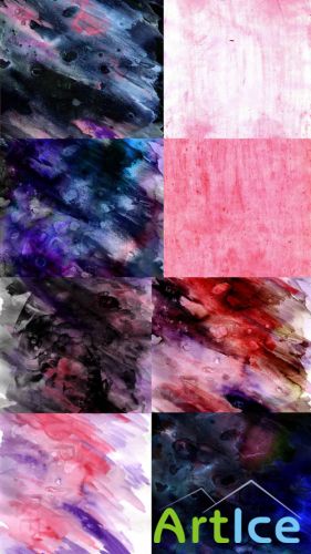 Watercolor Paper Textures JPG Files