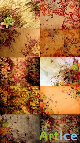 30 Old Pattern Textures JPG