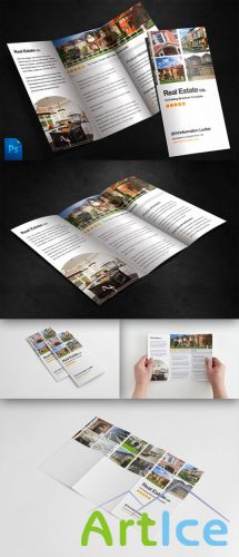 CreativeMarket - Real Estate Brochure Template