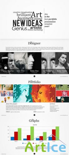 CreativeMarket - The Ideas Keynote Template