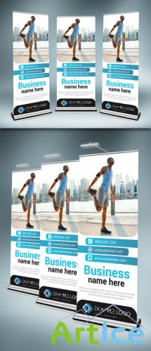 CreativeMarket - Multipurpose Roll-Up Banner 02