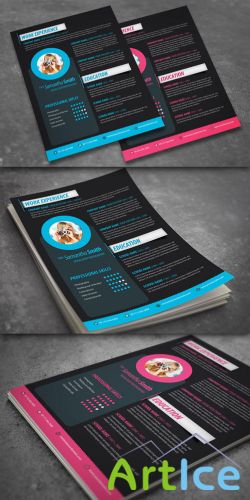 CreativeMarket - Modern Resume Design