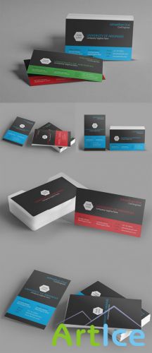 CreativeMarket - University Business Card 50660