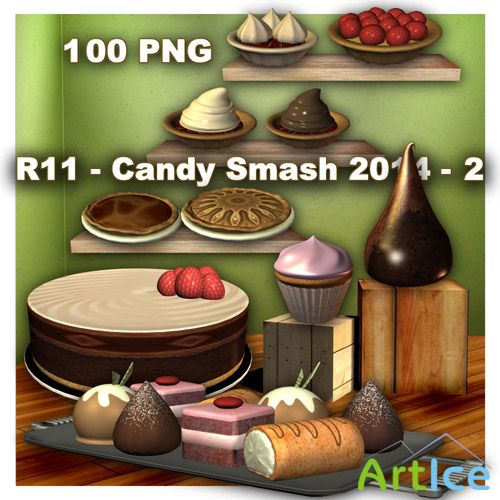 Candy Smash - 2 PNG Files