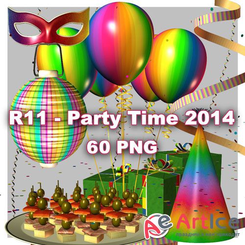 Party Time 2014 PNG Files