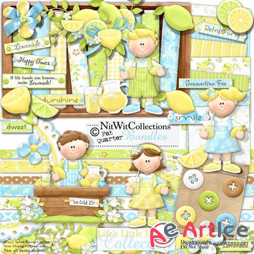 Scrap - Life's Little Lemons PNG and JPG