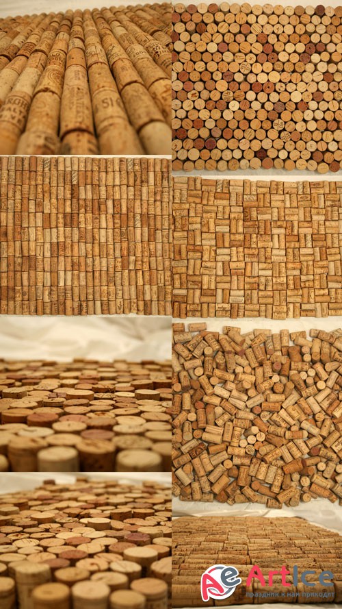 Wine Corks Textures JPG