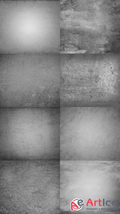 Gray Textures Set JPG