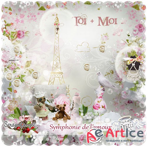 Scrap - Symphonie De L'amour PNG and JPG