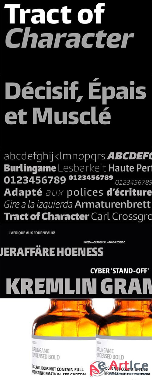 The Burlingame Font Family