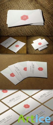 CreativeMarket - Clean Vintage Style Business Card