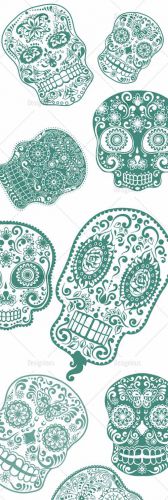 Photoshop Brushes Sugar Skulls 9