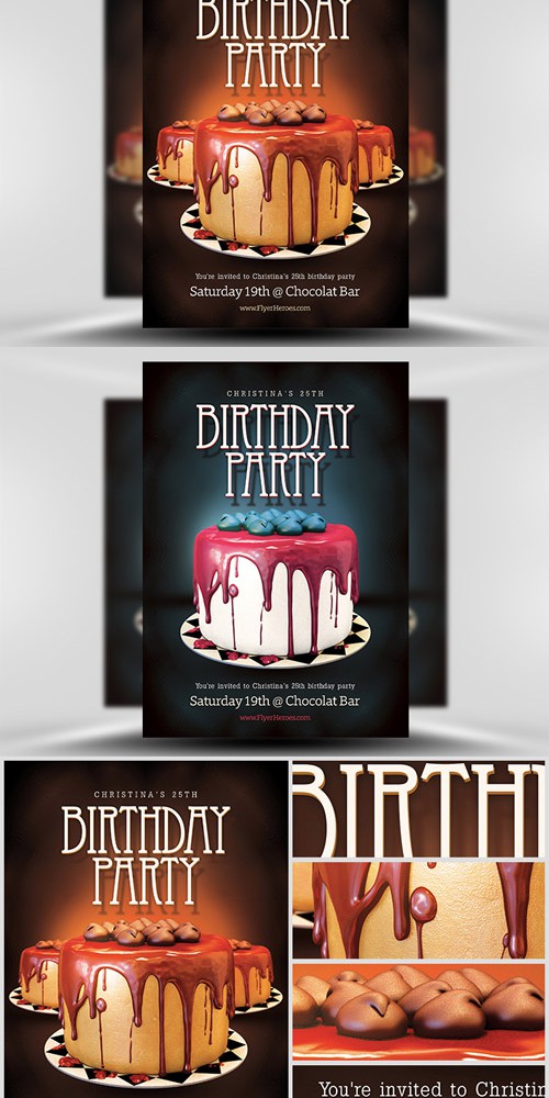 Flyer Template - Birthday