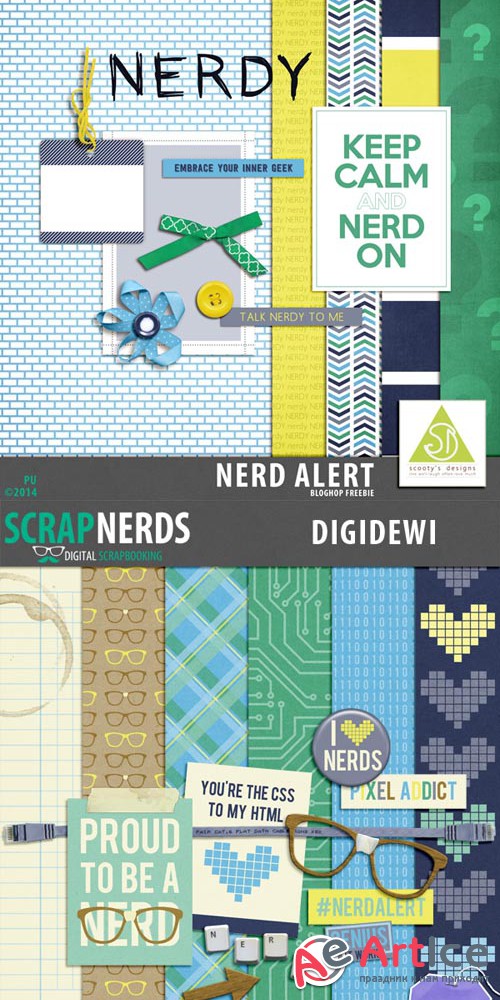 Scrap - Nerd Alert Set 2