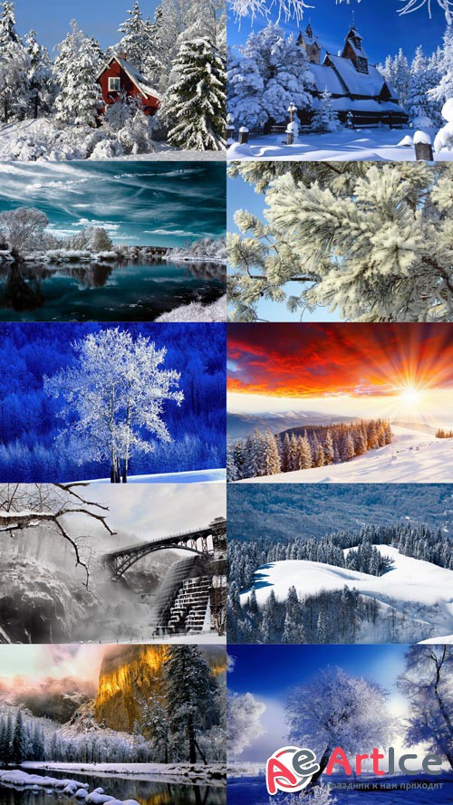 Winter Wallpapers Set JPG Files