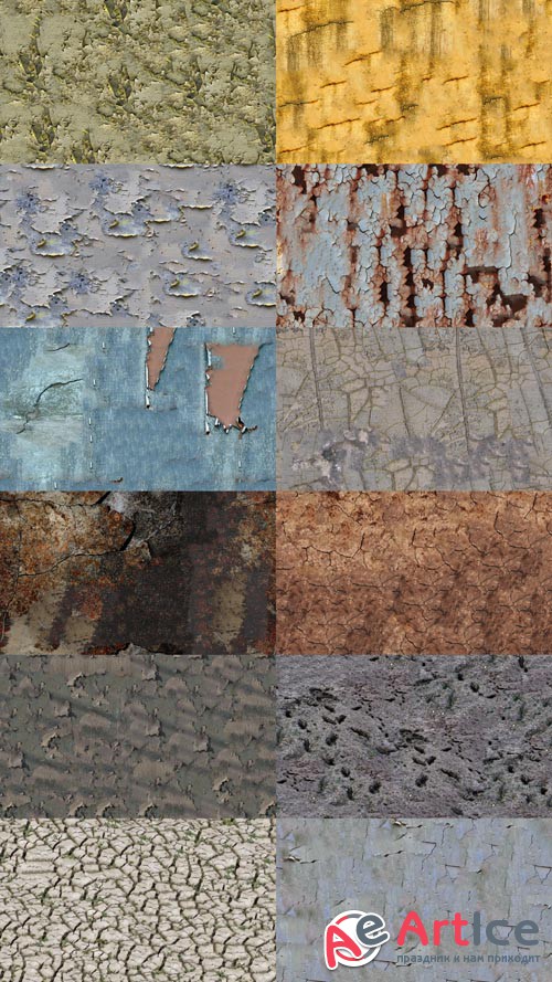 Cracking Textures  JPG Files